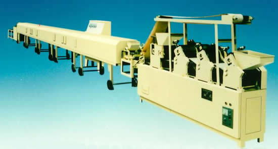 輥切、輥印兩用流水線電熱餅干機、 節能導熱油餅干機