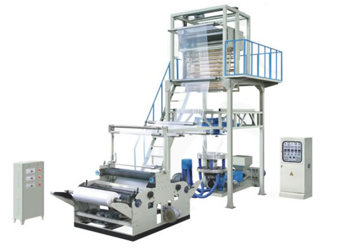 升降旋轉機頭吹膜機