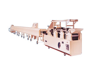 節能導熱油餅干機滾切式流水線兩用電熱餅干機