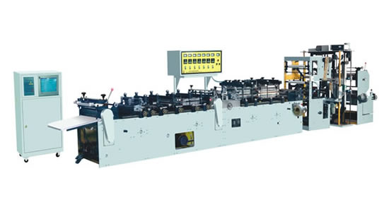 微機(jī)控制高速三邊封、中封、站立袋制袋機(jī)
