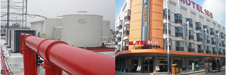 莫泰全國(guó)連鎖商務(wù)賓館專用30噸保溫水箱