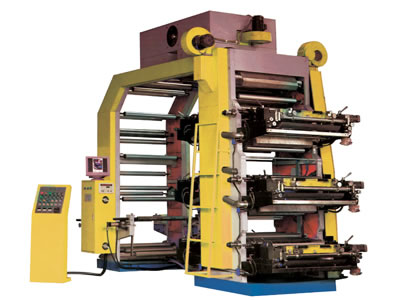 高速六色膠（柔）版印刷機