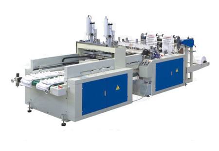 全自動高速熱封熱切制袋機