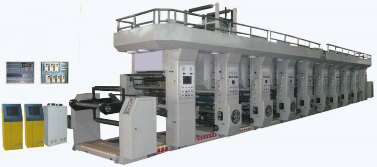 GWASY600-1200型卷筒紙塑電腦高速凹版印刷機