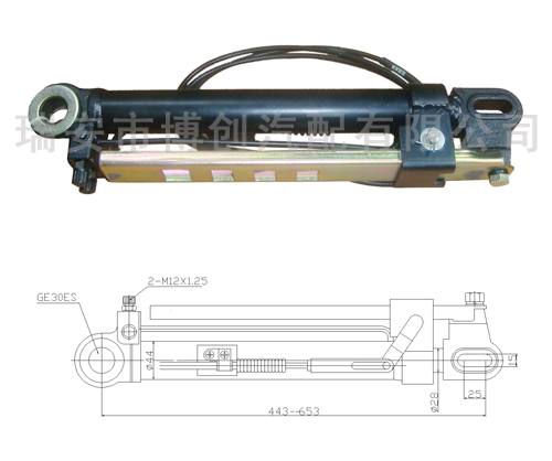駕駛室翻轉(zhuǎn)油缸  解放148T駕駛室翻轉(zhuǎn)油缸   解放148T翻轉(zhuǎn)油缸  