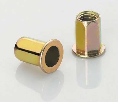 平頭全六角鉚螺母