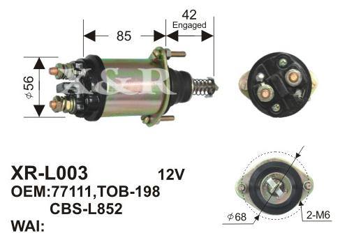 起動(dòng)機(jī)電磁開關(guān) BOSCH系列 馬達(dá)開關(guān) 電磁閥