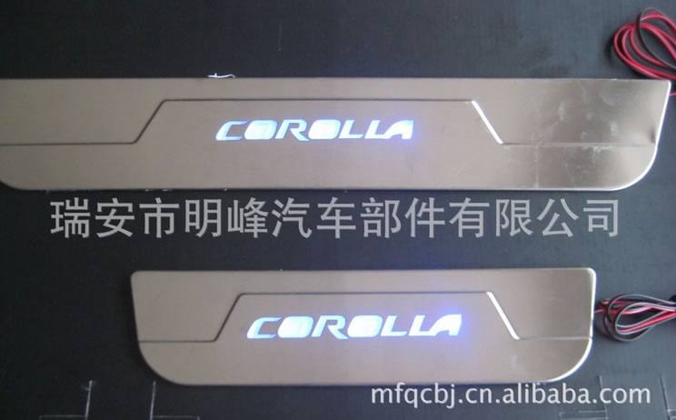 汽車改裝件 本田車系 迎賓踏板 帶LED燈 MF-8801