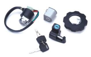 LEI004 方頭CG125套鎖 摩托車鎖