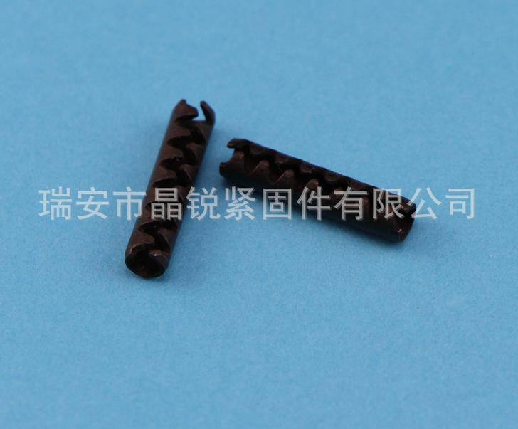 熱銷各式材質(zhì)帶齒彈性圓柱銷