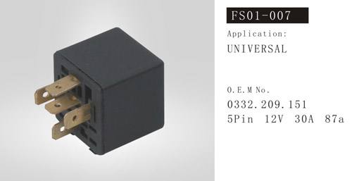 FS01-007 汽車?yán)^電器