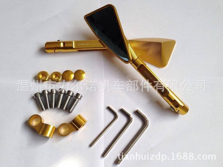 CNC后視鏡 跑車倒車鏡 摩托車后視鏡