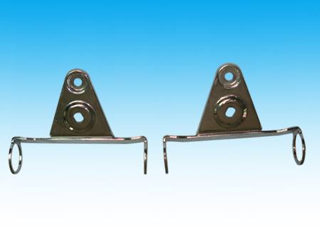 前照燈左支架組成51540-36H10、前照燈右支架組成51530-36H10 摩托車車體件(電鍍件) 照燈支架