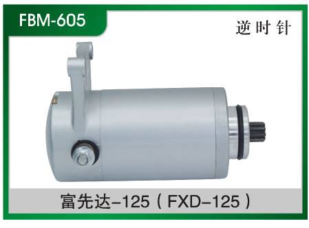 富先達-125(FXD-125) 摩托車起動電機