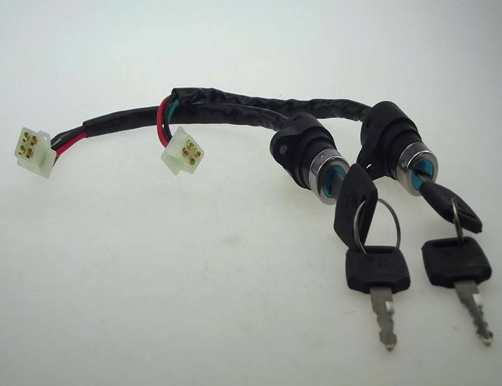 電動三輪車鎖芯 電動車電源車門鎖 電動三輪車配件