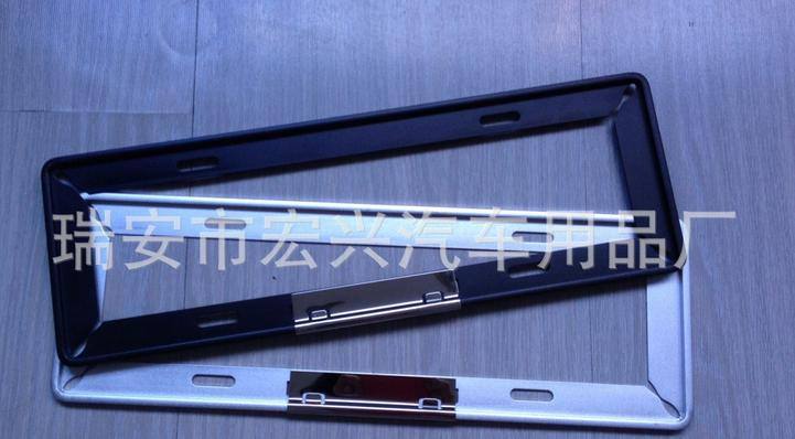 鎂合金車牌架 新交規(guī)國(guó)標(biāo)車牌架 四孔