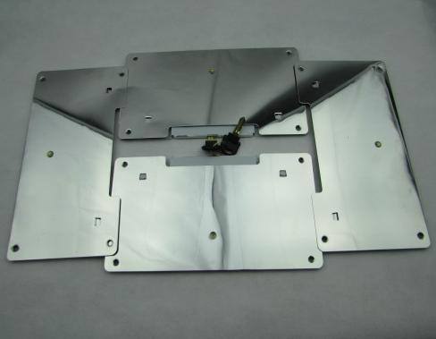 不銹鋼內藏式車牌框