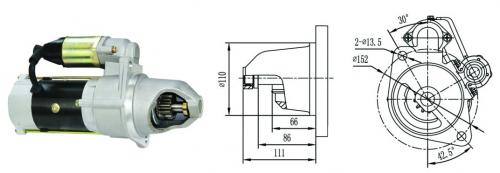 QDJ2752起動(dòng)機(jī)