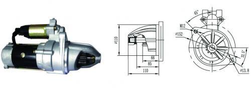 起動(dòng)機(jī)QDJ275A