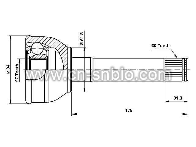 44305-60040球籠修理包