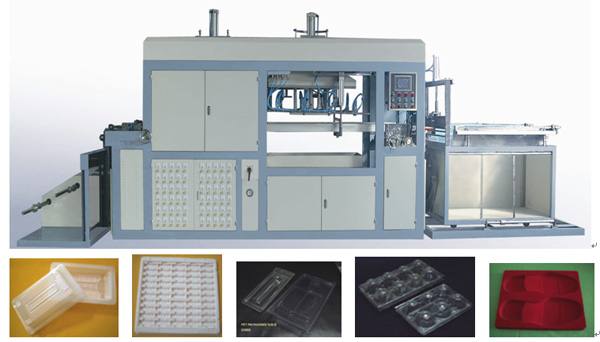 PLC控制型全自動吸塑成型機