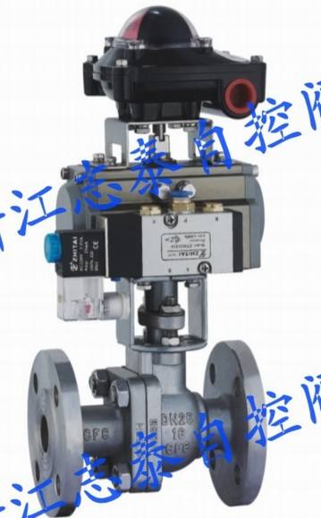 氣動法蘭式球閥