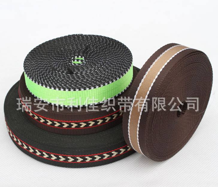 廠家供應 箱包背帶 背包背帶可定制 加印LOGO 箱包背帶花紋帶