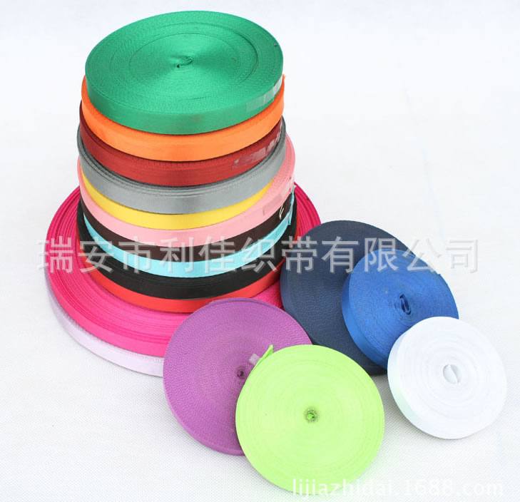 批發(fā)供應(yīng)高質(zhì)量尼龍單色織帶 各種提花尼龍織帶