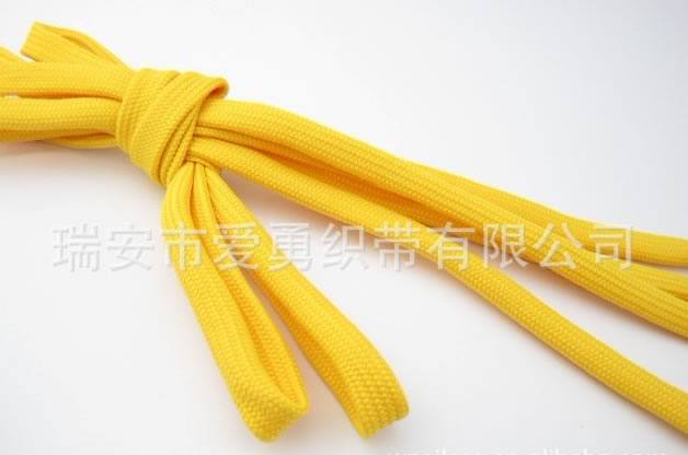 運動鞋 橘黃色 寬扁形鞋 定做長度 鞋帶廠家