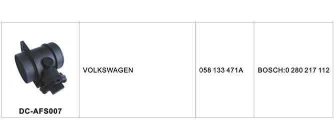 DC-AFS007汽車空氣流量計