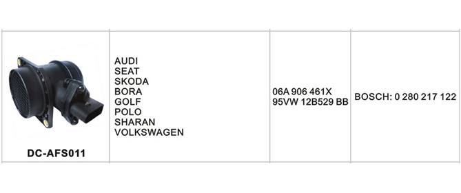 DC-AFS011汽車(chē)空氣流量計(jì)