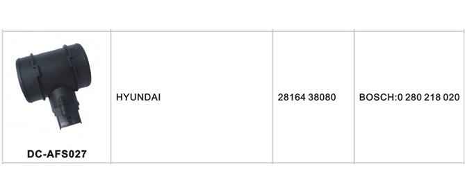 DC-AFS027汽車空氣流量計