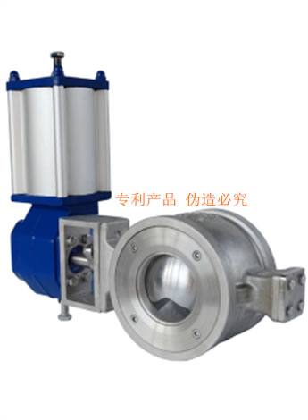 R1對夾式V型球閥