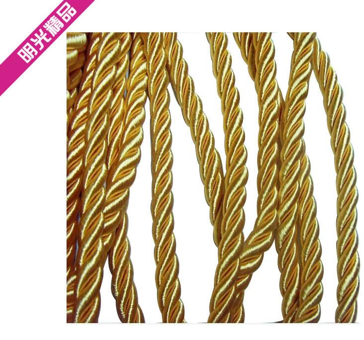 批發彩色 包裝袋手提繩 三股繩 棉繩 繩子
