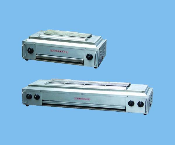 帶風機無煙燃氣燒烤爐