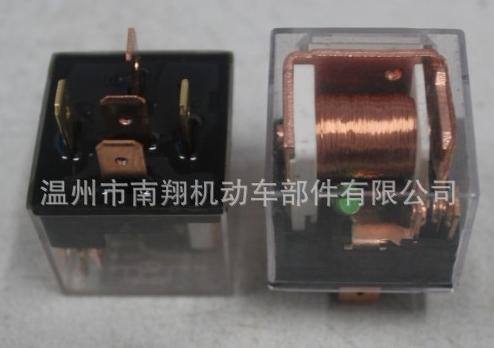 供應透明帶LED燈防水80A汽車繼電器