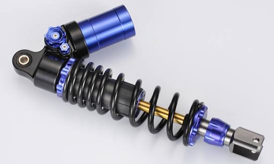 4001藍(lán)色踏板車(chē)后減震器