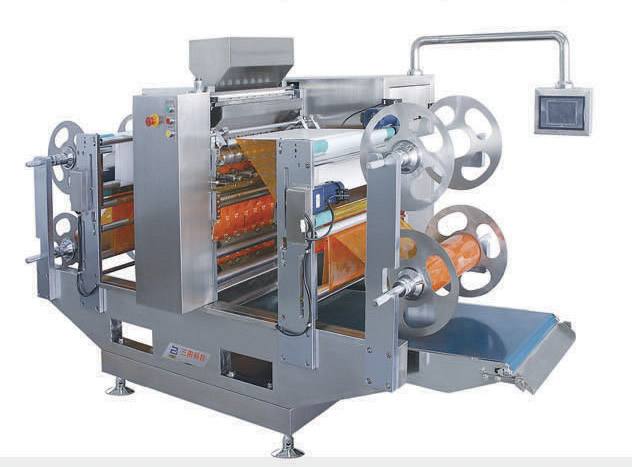 DXDO-K900EM全自動多卷膜四邊封多列顆粒包裝機