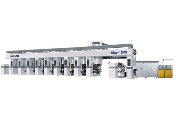 ZBAY-650-1050H高速電腦套色凹版印刷機ZB260電子軸凹版印刷機