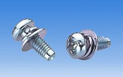 三角S型帶平彈簧墊圈組合自攻螺絲