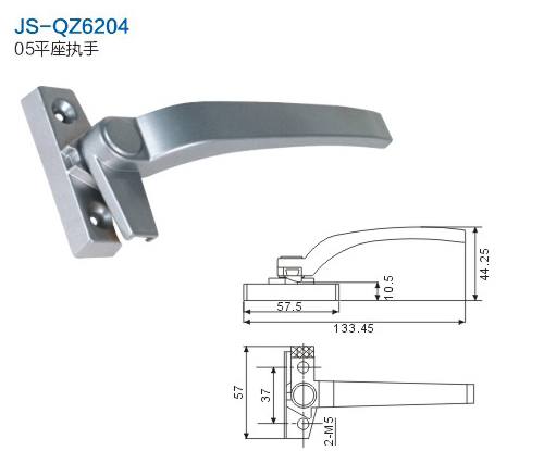 JS-QZ6204 05平座執手 門窗五金 門窗配件