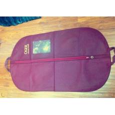 多彩西服套，酒紅色防塵罩