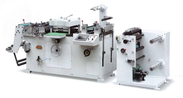 YOMQ-320-420-520 自動(dòng)不干膠商標(biāo)模切機(jī)