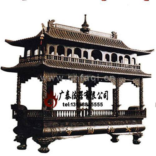 大相國(guó)寺長(zhǎng)方香爐香爐