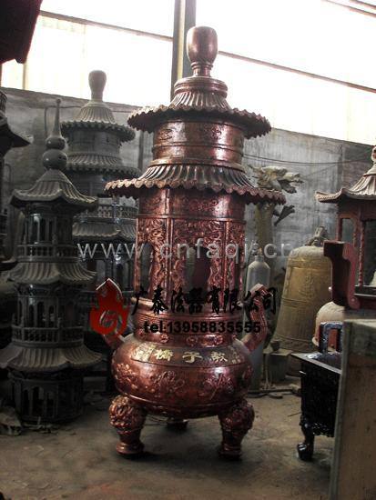 鑄鐵二層故宮寶 鼎