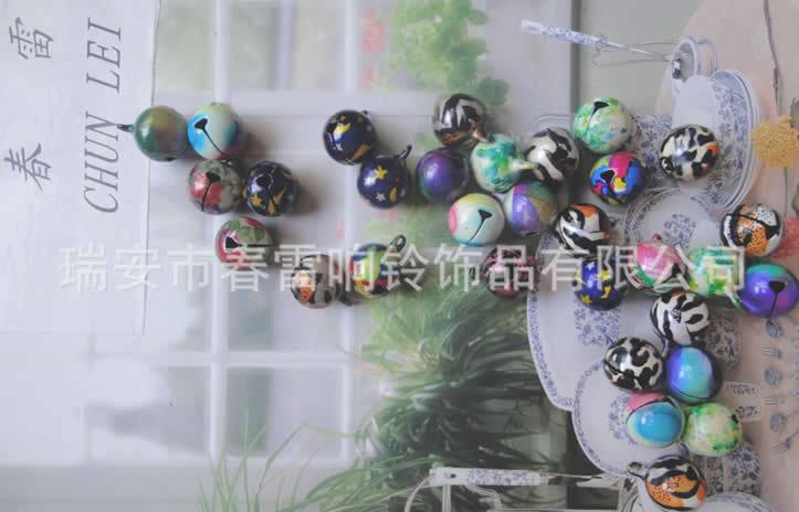 春雷包花系列一字鈴鐺/花鈴鐺/圓銅鈴鐺