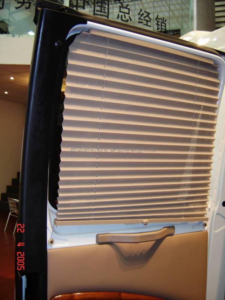 巴士百葉式遮陽簾總成