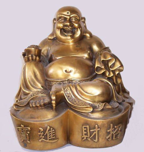 A3590 招財進寶彌勒 佛像