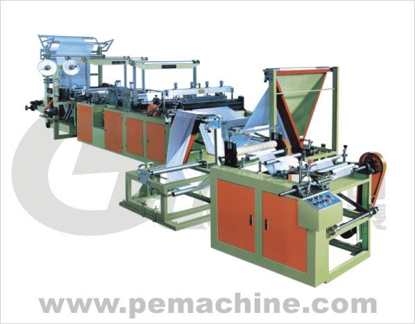 RLD-800、1300 系列穿帶連卷制袋機