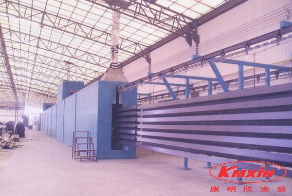 護(hù)欄噴塑涂裝生產(chǎn)線 